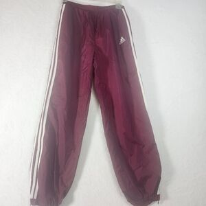 Adidas Rare Vintage Maroon 90's Joggers Size Women XS/Small or Boys/Girls Large